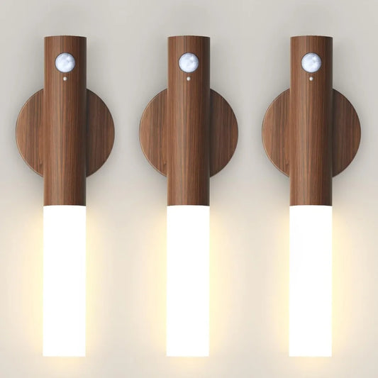 Magnetic Motion Sensor Wall Light for Bedroom & Stairs