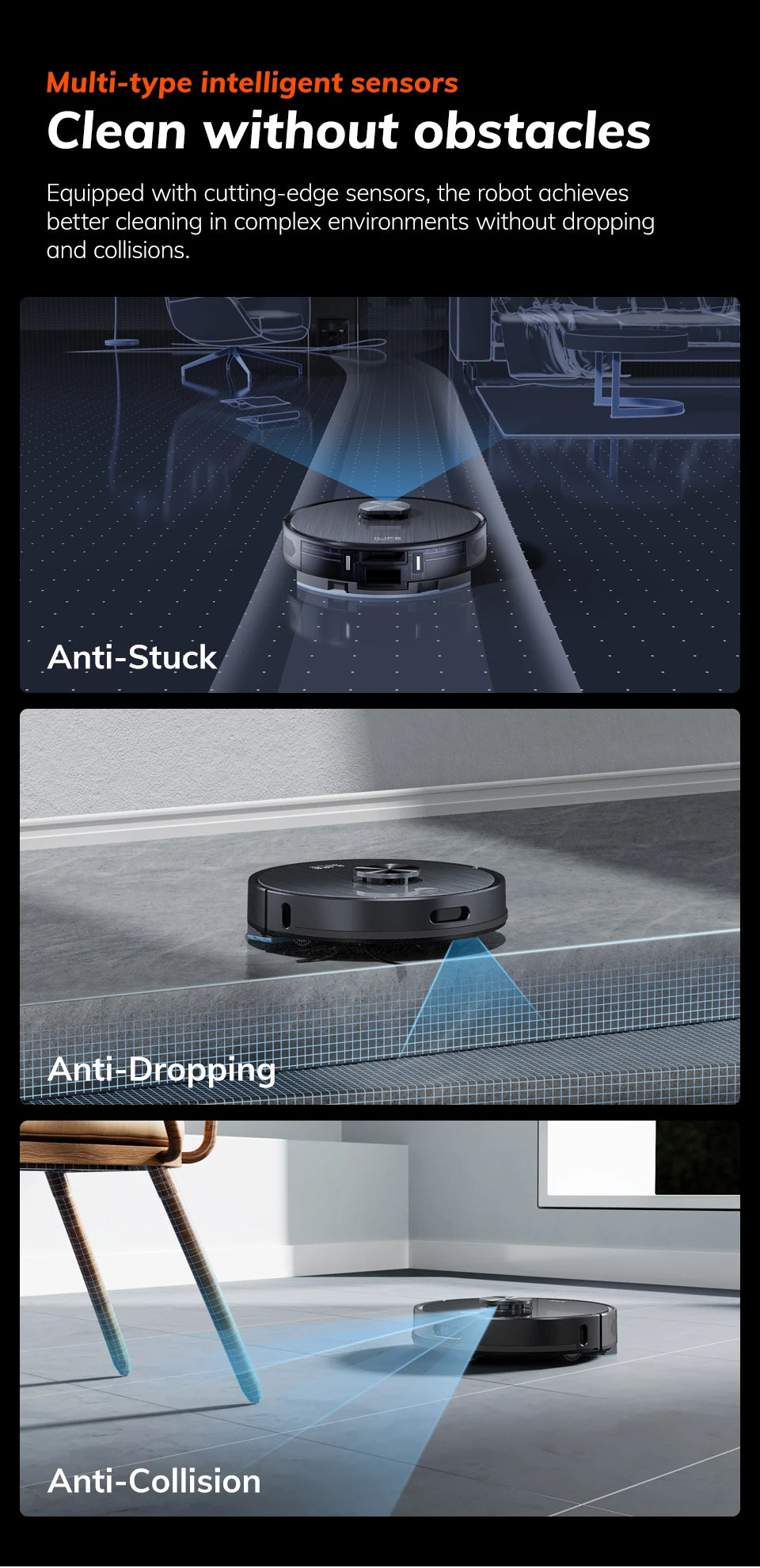 ILIFE T20S Robot Vacuum, 5000Pa, Auto Empty, Wet/Dry Mop