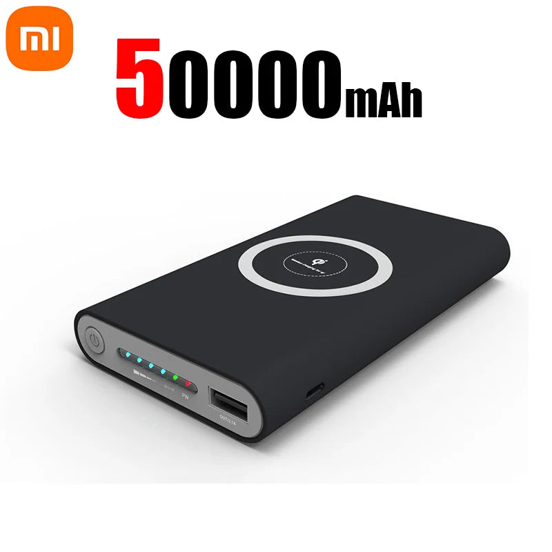 200,000mAh Magnetic Wireless Power Bank for iPhone, Samsung, Xiaomi