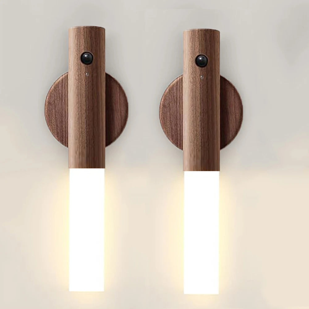 Magnetic Motion Sensor Wall Light for Bedroom & Stairs