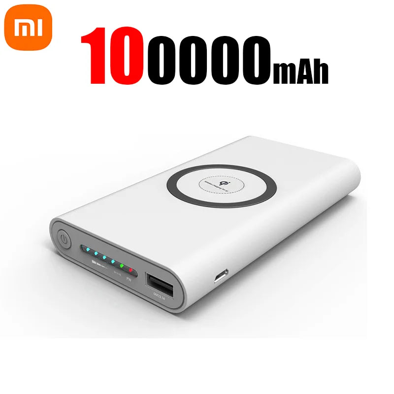 200,000mAh Magnetic Wireless Power Bank for iPhone, Samsung, Xiaomi
